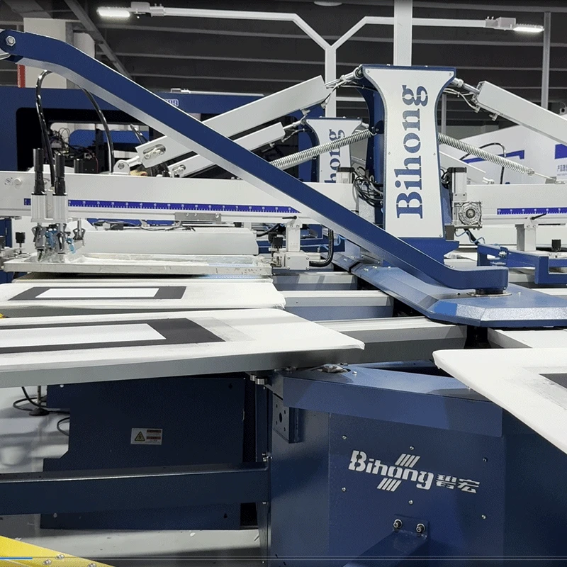 16 Colors HYBRID Digital Automatic Screen Printing Press