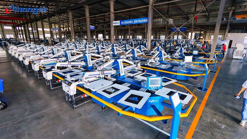 22 Colors Automatic Oval Screen Printing Press