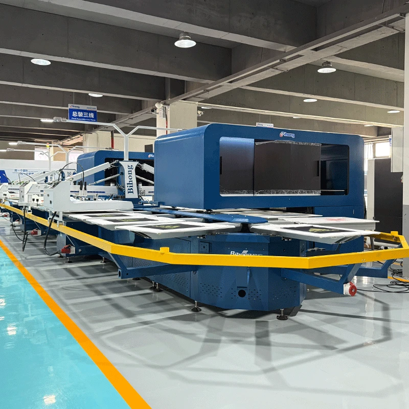 18 Colors HYBRID Digital Automatic Screen Printing Press 18 Colors HYBRID Digital Automatic Screen Printing Press
