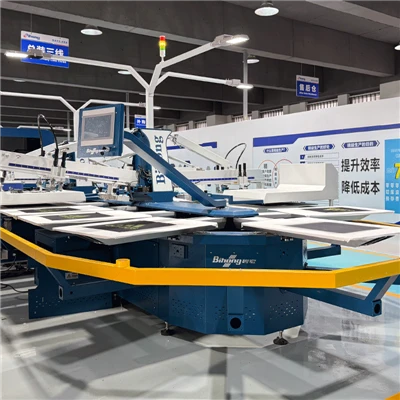 10 Colors Automatic Oval Screen Printing Press