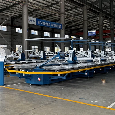 16 Colors Automatic Oval Screen Printing Press